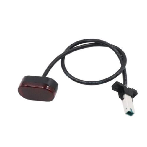 Brake Light Electric Scooter Rear Taillight Lamp LED Stoplight Battery Cable 1PC