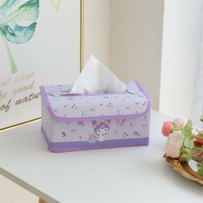 kuromi my melody fold car tissue box tissue holder PAPER TOWEL BOX new