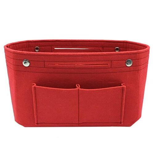 Makeup Storage Organizer Cosmetic Bag Multi-pocket Handbag Cosmetic Toiletry Bag