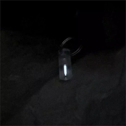 25years luminous Tube Pendants Paracord Beads Key Ring Necklace Pendants Zipper