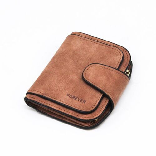 Synthetic Leather Wallet Zipper Long Card Holder Coin Purse Bag 19*10*2.5cm Pink