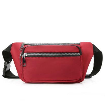 Waist Bag Fanny Pack For Men Women/Hip Belt Bum Pouch/Sport Travel Purse Unisex