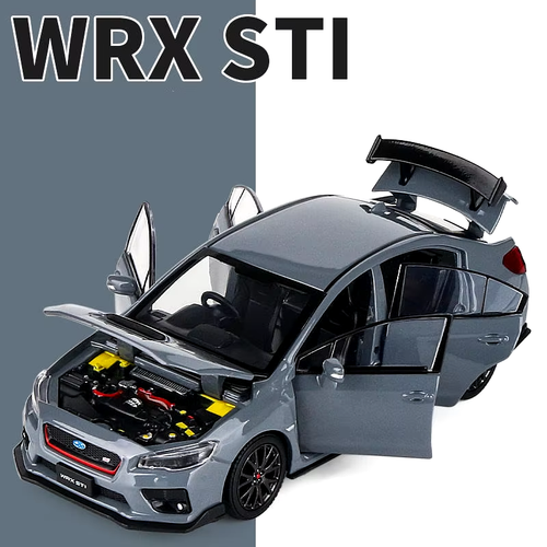 1/32 Subarus WRX STI Alloy Sports Car Model Diecast Simulation Metal Toy Race Ca