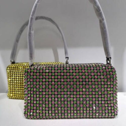 Evening Bag Purse Clutch Wedding Small Handbag Women Rhinestone Shoulder Bag 1PC