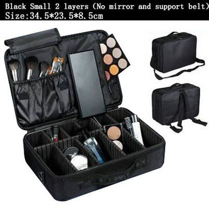 Storage Makeup Organizer Large Cosmetic Bag Makeup Cases Brushes 14*42*28 CM 1PC