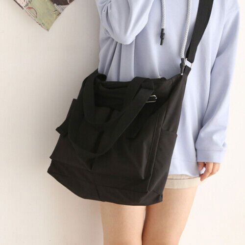 Oxford Women Shoulder Bag Girls College Book Crossbody