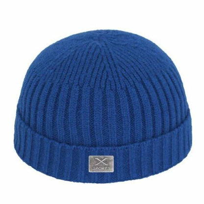Beanie Hat Short Skullcap Men's Winter Women's Caps Knitted Unisex Casual Solid