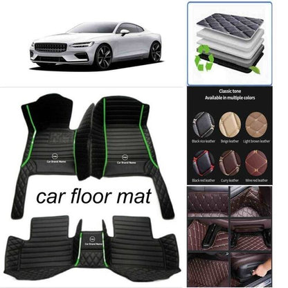 For Jaguar All Models 2000-2020 Car Floor Mats Luxury Custom Waterproof Carpets