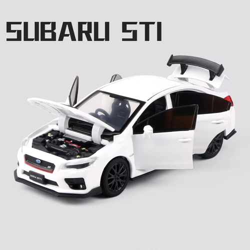 1/32 Subarus WRX STI Alloy Sports Car Model Diecast Simulation Metal Toy Race Ca