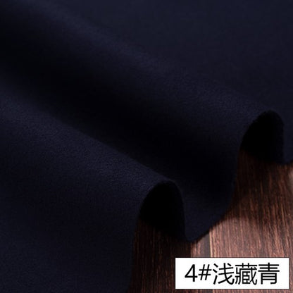 Fall Thick Solid Cashmere Imitation Wool Cloth Diy Coat Woollen Fabric Wide 57"