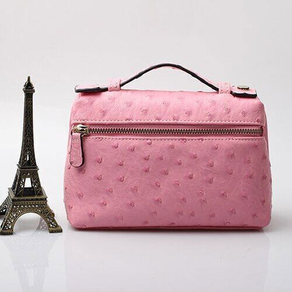 Pattern PU Leather Clutch Bag Women Trendy Make Up Handbag Purse Bag