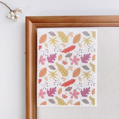 Polymer Image Transfer Paper Plants Flowers Leaf Decals DIY Jewelry Craft Tools
