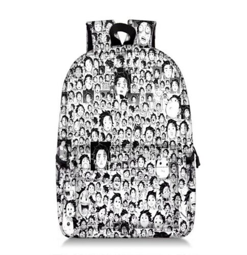 Backpack Waterproof Student School Bag Bookbag Cosplay Travel Fashion Red Purple
