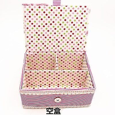Sewing Tool Kits Multifunction Needles Tape Scissor Threads Home Storage Box Set