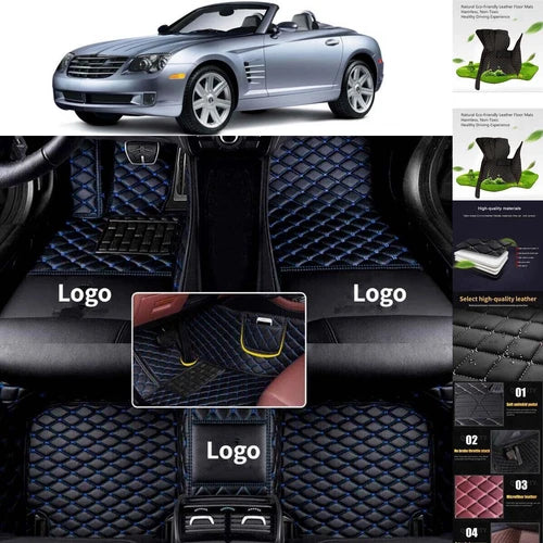 For Chrysler Crossfire 2004-2008 Custom Car Floor Mats Waterproof FloorLiners