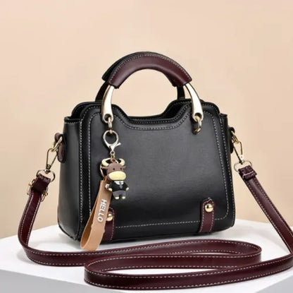 Women Faux Leather Handbags Shoulder Messenger Satchel Crossbody Tote Bags Purse