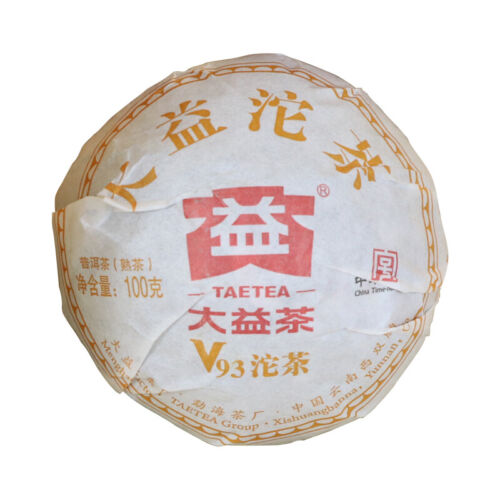 Dayi V93 Yunnan Menghai TAETEA Pu-erh Chinese Pu'er Tea Tuo Cha 2018 Ripe Puer