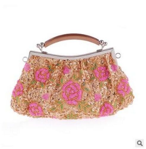 Women Clutch Bags Beads Evening Bag Day Clutches Party Bag Lady Vintage Purse