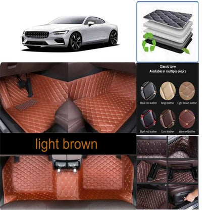 For Smart All Models Car Floor Mats Waterproof Auto Luxury Custom Mats Carpets