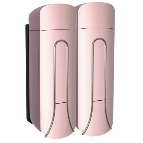Liquid Soap Dispenser Bathroom Wall Mounted Kitchen Plastic 350ml Shower Gel Abs