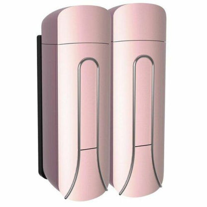 Liquid Soap Dispenser Bathroom Wall Mounted Kitchen Plastic 350ml Shower Gel Abs
