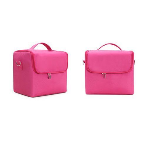 Multilayer Cosmetic Bag Nail Art Tool Case Makeup Organizer Large Capacity Bags
