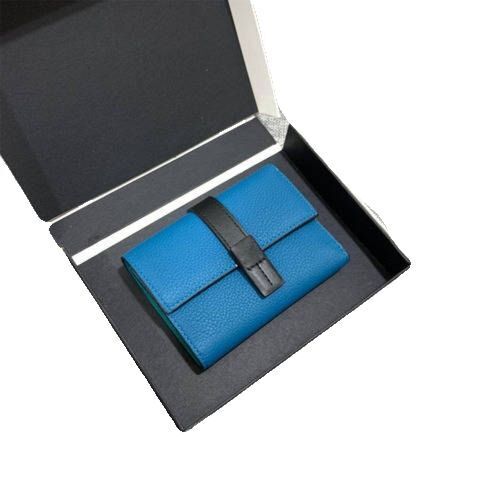 Short Wallet Contras Colors Zipper Wallet Multi-card Coin Purse 3-fold Polyester