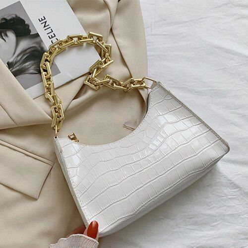 Leather Bag Handbag Shoulder Totes Underarm Top Handle Bags Small Pouch Clutch