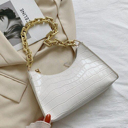Leather Bag Handbag Shoulder Totes Underarm Top Handle Bags Small Pouch Clutch