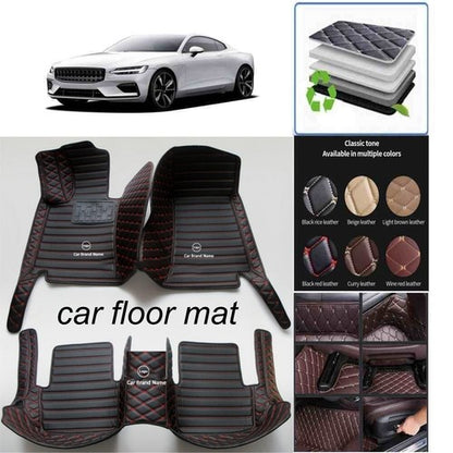 For Jaguar All Models 2000-2020 Car Floor Mats Luxury Custom Waterproof Carpets