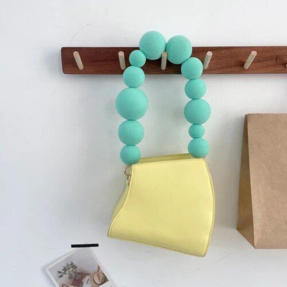 Handbag Yellow Square Bag Fashion Retro All-Match Shoulder Messenger Purse Flap