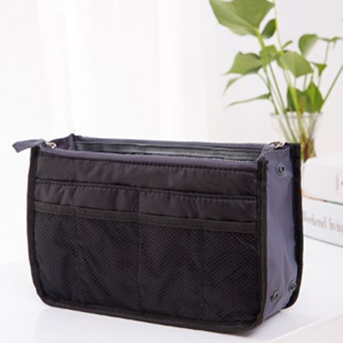 Bag Nylon Travel Insert Organizer Handbag Purse Large Liner Makeup Cosmetic Bag