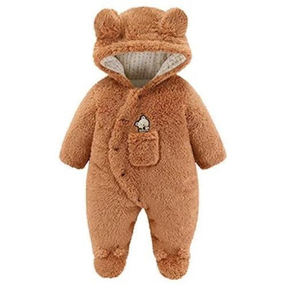 Ropa Para Bebe Recien Nacido Niño Niña Conjuntos De Lana Gruesa Monos Para Frio