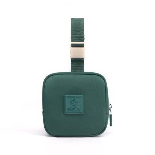 Mini Belt Bag Canvas Coin Purse Clutch Small Pouch Satchel Money Bag Card Holder