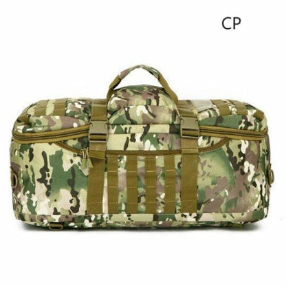 60L Tactical Backpack Camping Hiking Trekking Bag 900D Waterproof Travel Outdoor