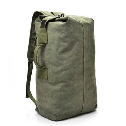 Man Travel Backpack Hand Bag Canvas Bucket Shoulder Bags Men Backpacks