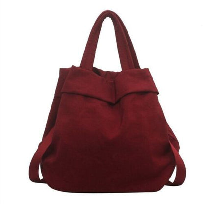 Waterproof Nylon Large Crossbody Shoulderbag Canvas Shopper Bag Women 35*18*32CM