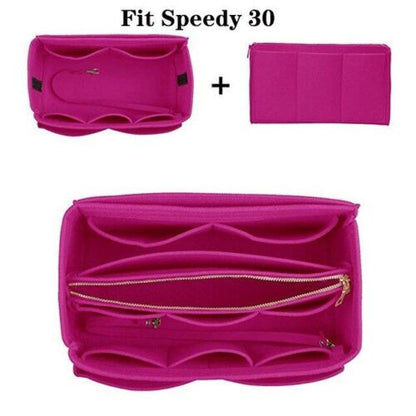 Makeup Organizer Insert Bag Handbag Travel Inner Purse Portable Bag Cosmetic Bag