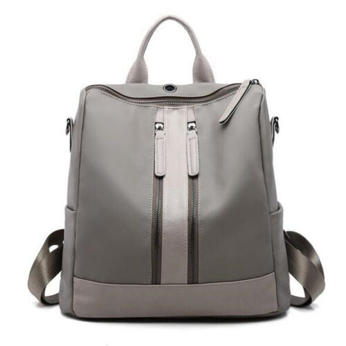 Women Girls Waterproof Leather Backpack Travel Shoulder Rucksack School Book Bag