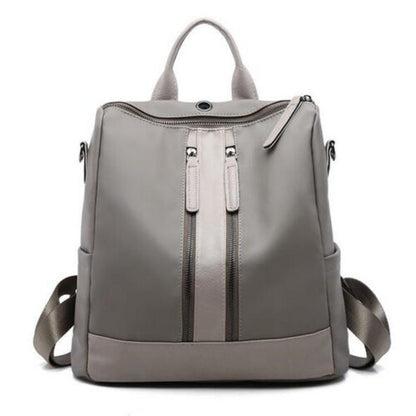 Women Girls Waterproof Leather Backpack Travel Shoulder Rucksack School Book Bag