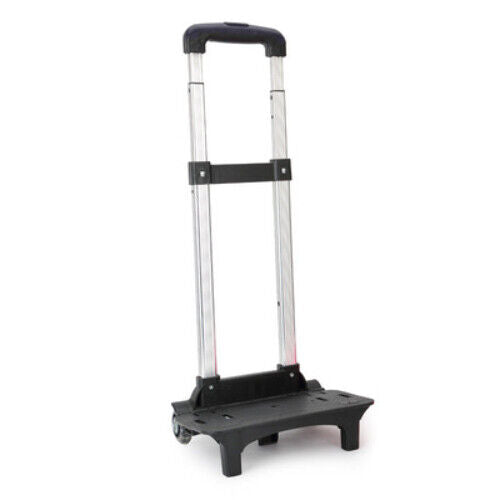 Children 2/6 Wheels Rod Bracket Roll Cart Kid Backpack School Bag Luggage bag
