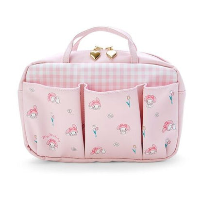 Kuromi My Melody HelloKitty Cinnamoroll Handbag Multi Function Storage Bag