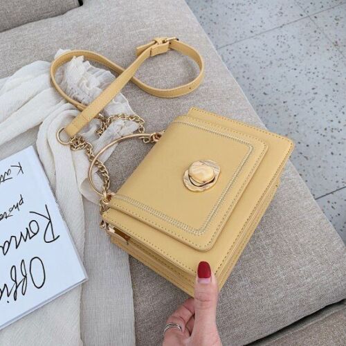 Leather Mini Crossbody Bags Summer Shoulder Bag Short Handle Phone Purse Handbag