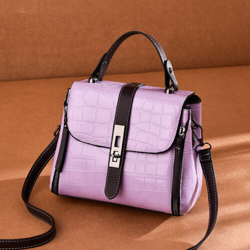 Women's Crossbody Casual Bag Shoulder Tote PU Leather Casual Handbag Messenger