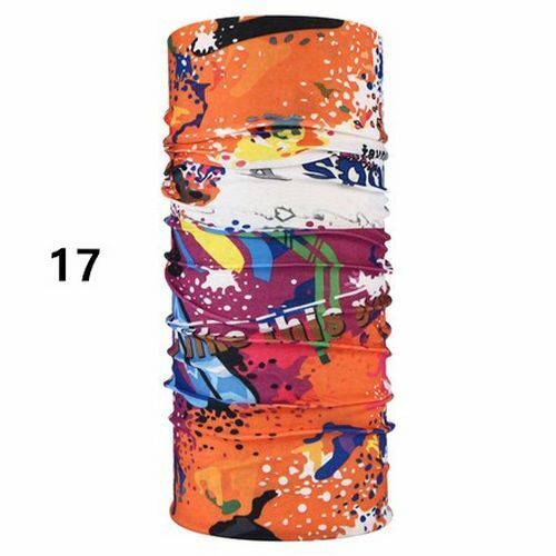 Hiking Scarf Sport Headwear Reversible Bandana Turban Scarves Outdoor Cycling