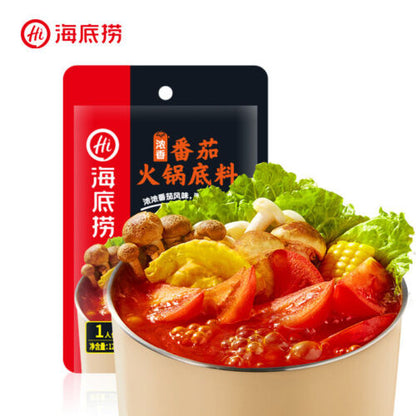 HaiDiLao 海底捞 番茄/清油麻辣/菌汤/三鲜/冬阴功 火锅底料 Hot Pot Base 120g x 3 Bags