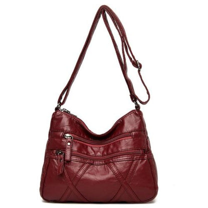 Fashion Women's Ladies Leather Messenger Satchel Shoulder Cross body Bag Handbag