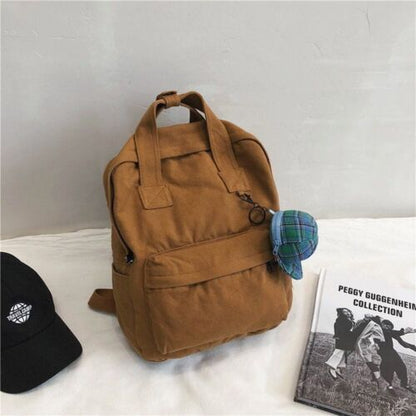 Women Backpack Fashion Solid School Bag Teenage Backpacks Travel 36*30*16cm 1 PC