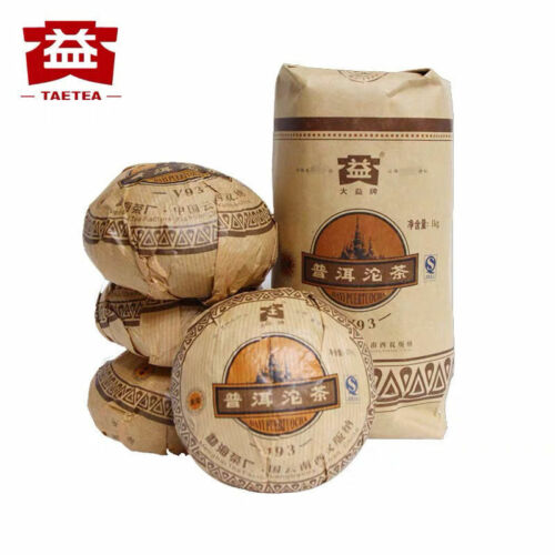 V93 * 2007 Yunnan Menghai Tea Dayi Puer Tuocha Premium Ripe Pu'er Pu Erh 250g