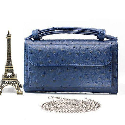 Leather Clutch Crossbody Bag Gold Luxury Serpentine Clutch Purse Messenger Bags